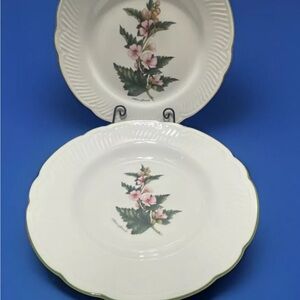 2 pcs.Richard Ginori Le Porcellane di Laveno Soup Bowl & Plate Set Vintage Italy